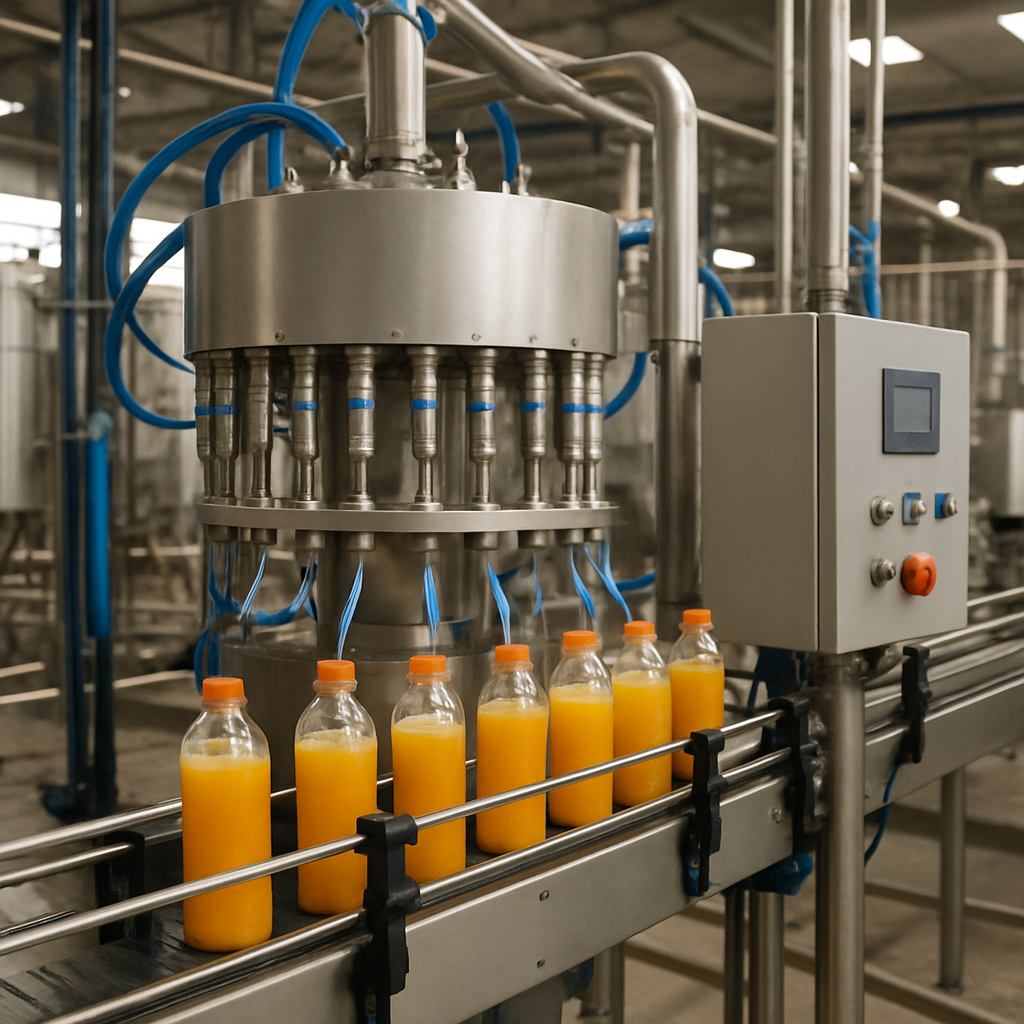 Guía de selección de máquinas llenadoras de jugo eficientes