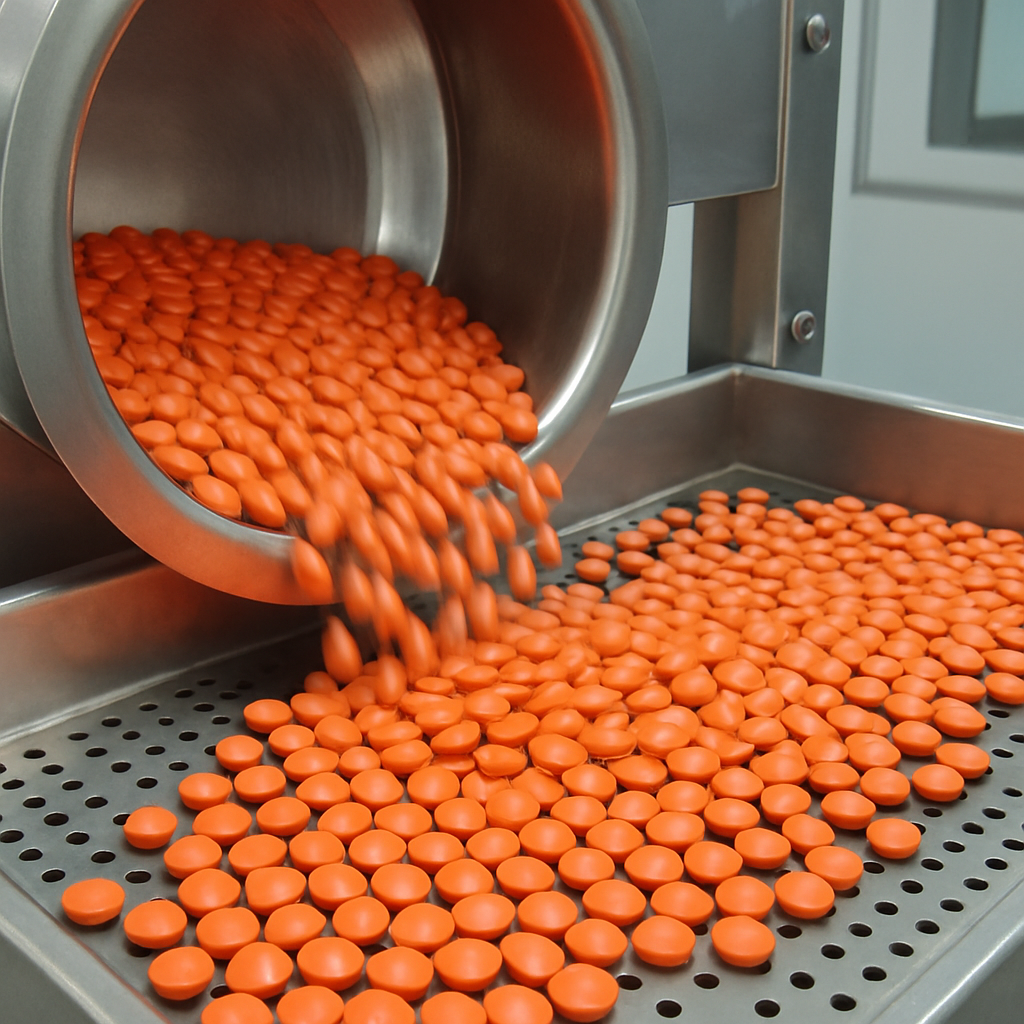 Aumente la eficiencia con máquinas de recubrimiento de pastillas